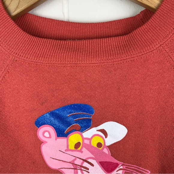 Vintage 90s 1996 Pink Panther Sweatshirt Hanes Pullover Women’s Small - Picture 6 of 6